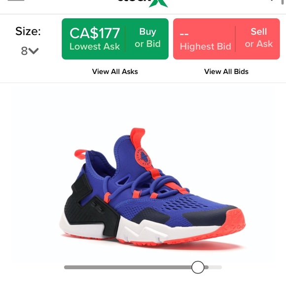 nike air huarache drift racer blue